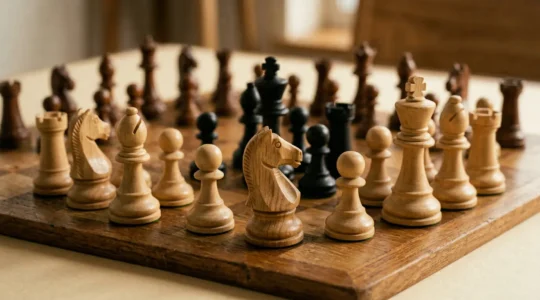 Strategic SEO concept illustrating competitive advantage in search rankings