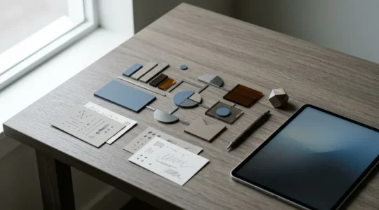 Professional workspace showcasing data-driven decision making through analytics and testing