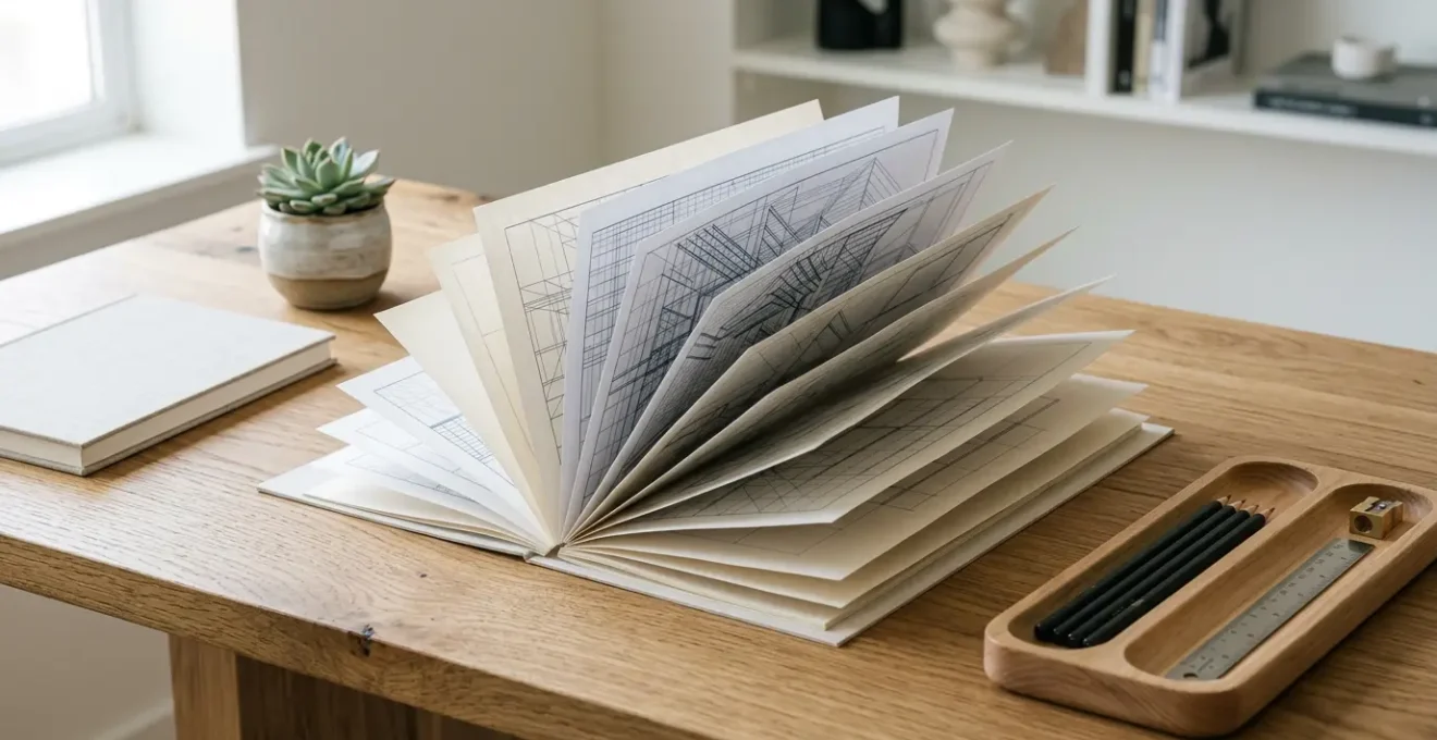 Professional workspace showing HTML structure analysis with clear visual hierarchy and user-focused design elements